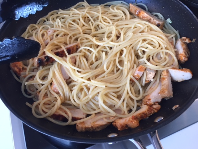 Spaghetti Carbonara mal anders - Resteverwertung - topfkieker.de