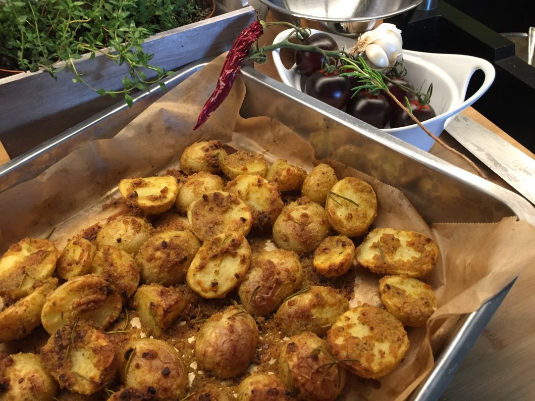 Knusper-Kartoffeln aus dem Ofen - topfkieker.de